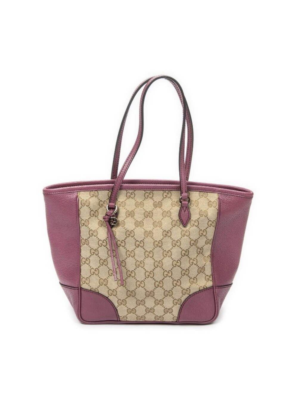 Gucci Bree Tote Beige Pink GG Canvas